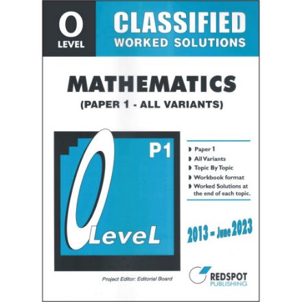 Picture of O Level Classified Mathematics P1 (All Variants)