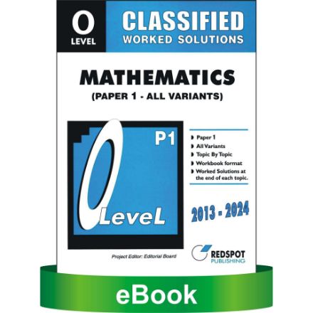 Picture of O Level Classified Mathematics P1 (All Variants)