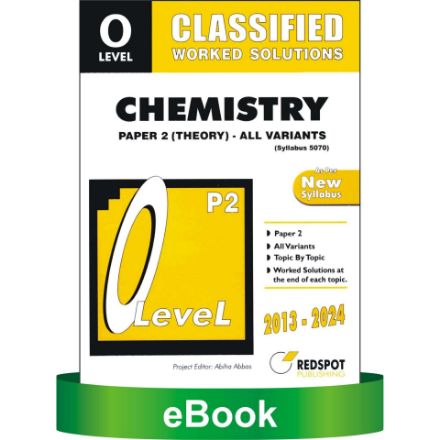 Picture of O Level Classified Chemistry P2 (All Variants)