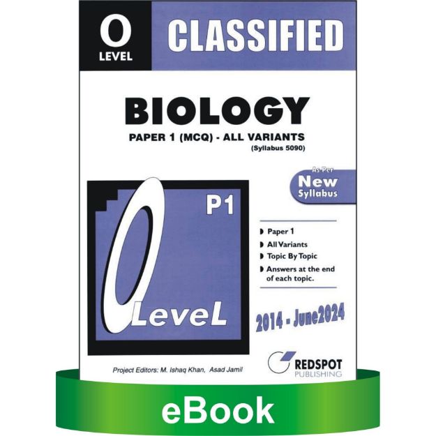 Picture of O Level Classified Biology P1 (All Variants)