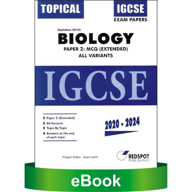 Picture of IGCSE Biology 0610, P2 Extended (Topical). All Variants