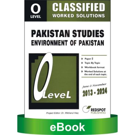 Picture of O Level Classified Pakistan Studies (Environment of Pakistan) P2