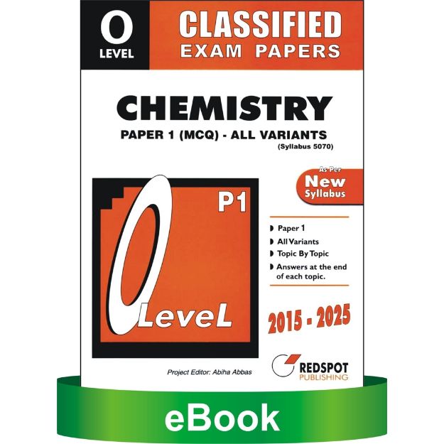 Picture of O Level Classified Chemistry P1 MCQ (All Variants)