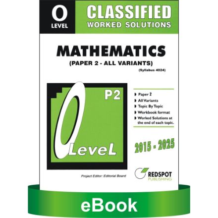 Picture of O Level Classified Mathematics P2 (All Variants) 